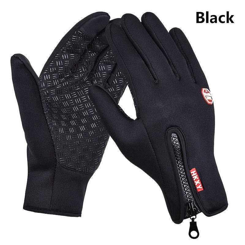 Winter Warrior Gloves – Double-Layered, Touch Screen Compatible, Waterproof and Windproof Sports Gloves for Skiing, Snowboarding and Cold Weather Activities