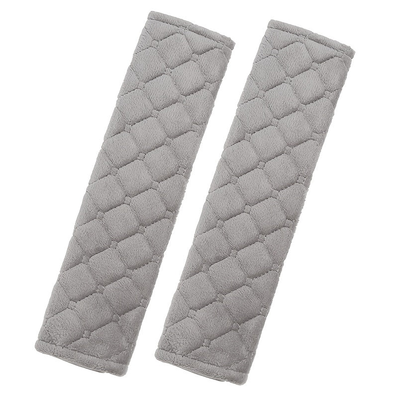 2Pcs Soft Car Seat Belt Covers – Comfortable Shoulder Pads for Cars & Trucks, Seat Belt Protectors for Adults & Teens
