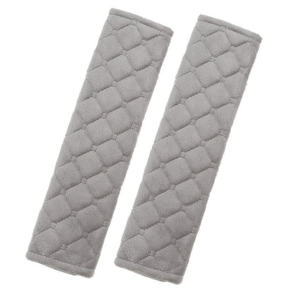 2Pcs Soft Car Seat Belt Covers – Comfortable Shoulder Pads for Cars & Trucks, Seat Belt Protectors for Adults & Teens