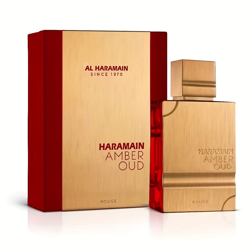2024 New Upgraded Premium Luxury Gift Box - Amber Gold Agarwood Fragrance Spray (Ruby + Gold Version) 60ml - Light Essence for Men and Women