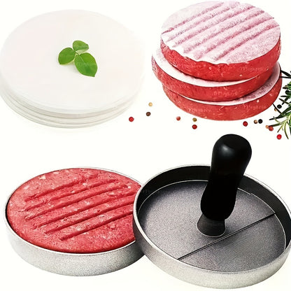 500pcs Non-Stick Hamburger Paper Sheets – Food Separators for Storing and Freezing Burgers, Cookies, Versatile Kitchen Gadgets for Home and Restaurant Use