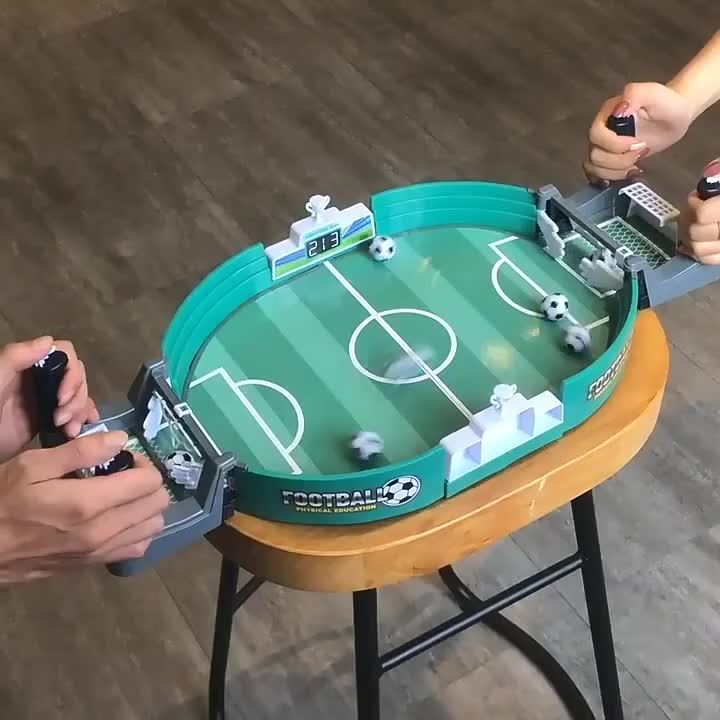 Family Party Table Soccer Board Game - Double Competitive Fun for Kids Ages 3-6