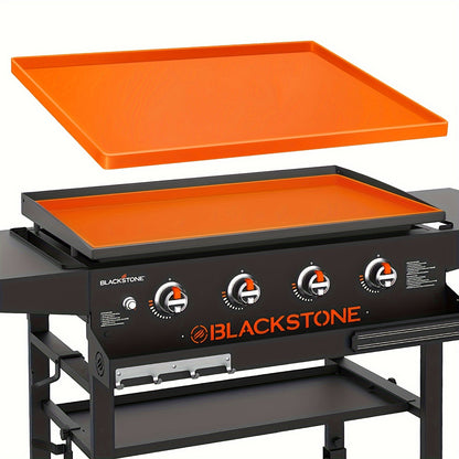 Silicone Griddle Mat for Blackstone - Food Grade, 17/22/28/36 Inches, BBQ Accessory, Grill Utensil Holder Mat, 1/2pcs