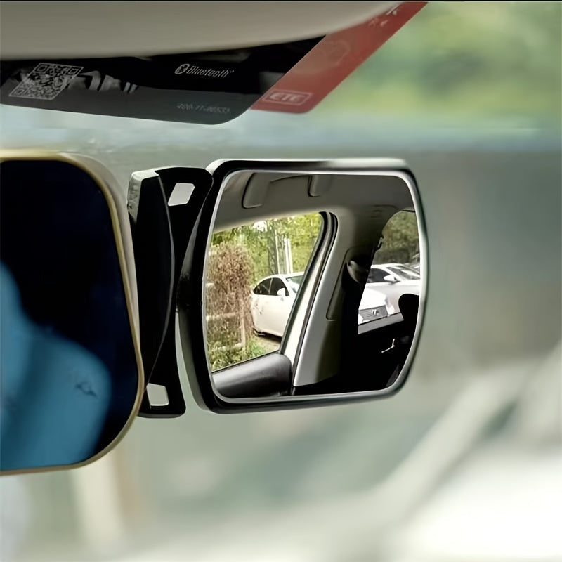 Car Interior Rearview Mirror – Safety Rear Seat Observation and Auxiliary Mirror – Essential Car Accessory