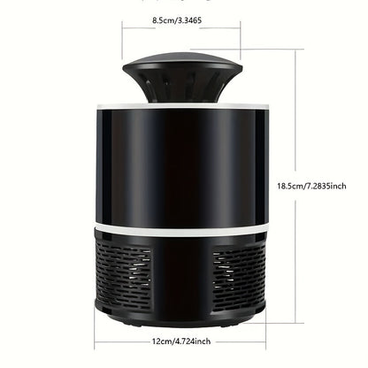 Household Mosquito Guardian – Automatic Silent Photocatalytic Repellent Lamp with Suction Device – Indoor Pest Control for Home and Family