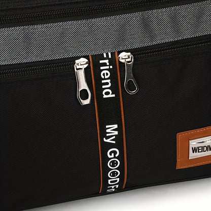Multifunctional Luggage Bag - Large-Capacity Foldable Travel Bag for Men, Portable Clothing Storage, Ideal for Business Trips