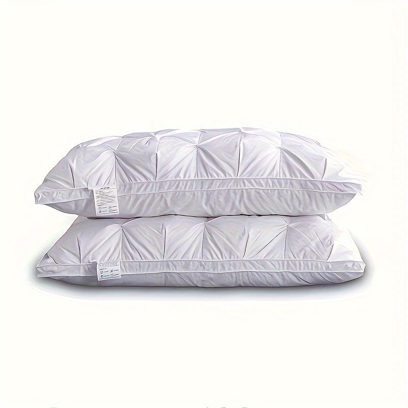 2pcs 3D Bread Feather Neck Guard Pillow – Fluffy Sleeping Neck Pillow for Adults, Home & Hotel Use, Gift Idea