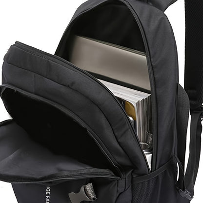 Men’s Waterproof Oxford Backpack – Business, School & Casual Travel Rucksack