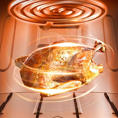 4.5L Large Capacity Air Fryer – 900W Oil-Less Cooking with Turbo Circulation, Even Heat Distribution – Ideal for Chicken, French Fries, Wings and More