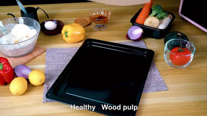50/100/200 Pieces Unbleached Parchment Paper Baking Sheets – Non-Stick, Precut 9x13 Inches – Oven Accessories for Baking, Cooking, Grilling, Frying, Steaming – Fits Most Sheet Pans, Easy Release and Cleanup