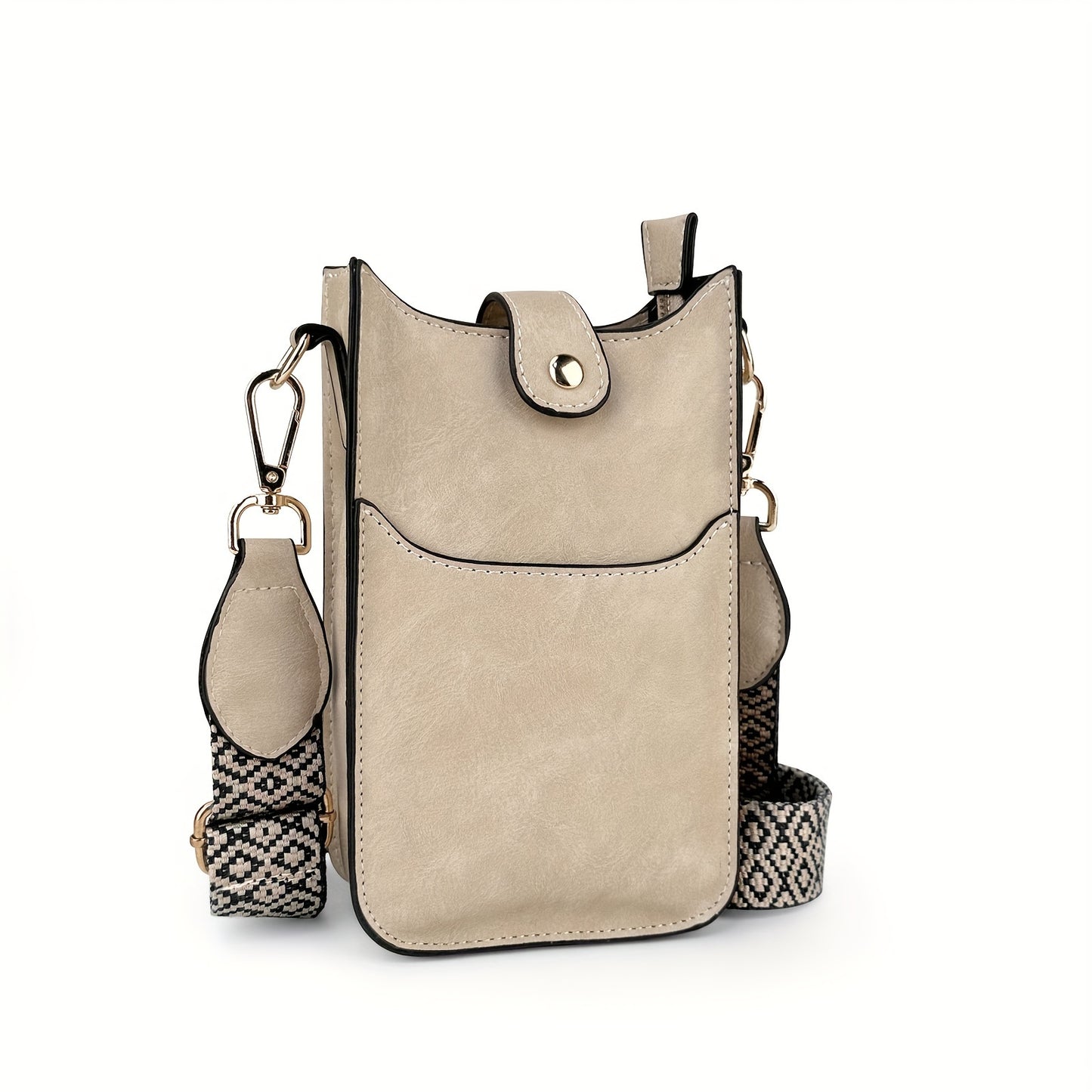 Women’s 8.7 Inch PU Leather Phone Bag – Large Capacity Crossbody and Coin Purse Mini Shoulder Bag – Portable Daily Bag