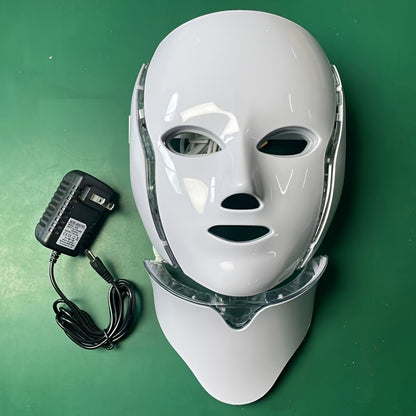 7 Color LED Facial Mask Device - Beauty Skin Care Mask Machine, Facial Skin Care Tools for Anti-Aging & Radiant Skin