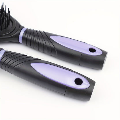 5 Piece Professional Hairdressing Styling Set – Detangling Hair Brush, Airbag Comb, Scalp Massage Comb & Makeup Mirror