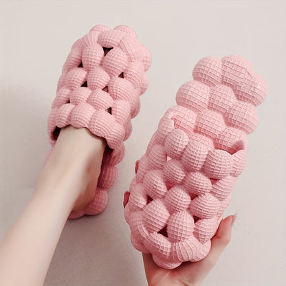 Summer Comfort Sandals for Women – Soft, Anti-Slip, Thick Soles, Breathable, Quick-Drying Slippers for Home and Outdoor Use