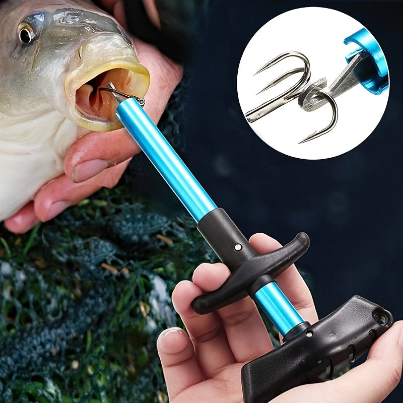 T-Shaped Fish Hook Remover Tool – Easy, Painless Removal with Ergonomic Grip, Ideal for Freshwater and Saltwater Fishing