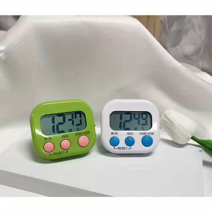 Digital Kitchen Timer - Countdown Timer with Loud Alarm and Stand - Ideal for Cooking, Teaching, and Home Use