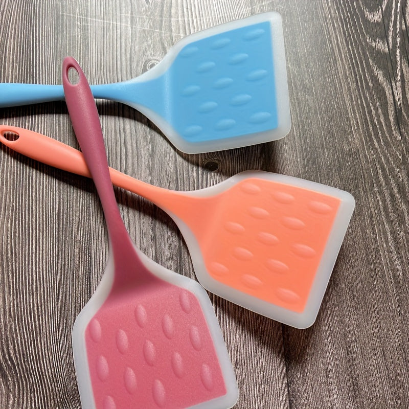 Extra-Large Silicone Spatula Set – Non-Stick, Heat-Resistant & Ergonomic for Easy Food Release, Perfect for Cooking & Baking