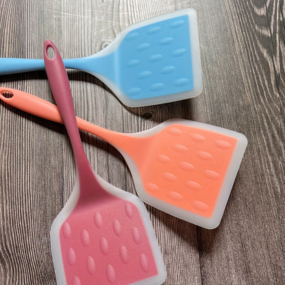 Extra-Large Silicone Spatula Set – Non-Stick, Heat-Resistant & Ergonomic for Easy Food Release, Perfect for Cooking & Baking