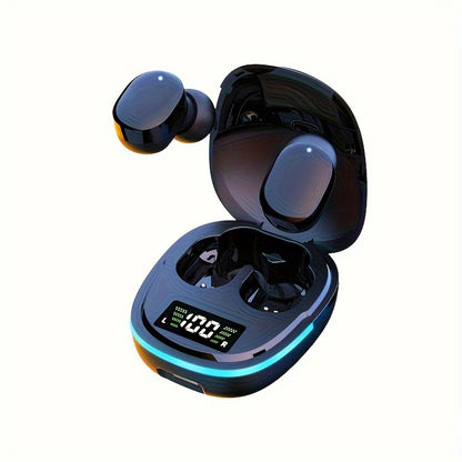 2024 New Wireless Earbuds – TWS Stereo Sound, LED Display, Touch Control, Sweat-Resistant, for Sports, Music, Gaming, IOS & Android Compatible