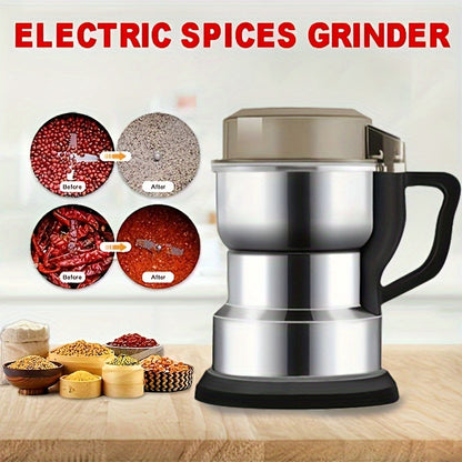 Ultra-Fine Electric Grinding Machine - Compact High-Speed Dry Grain Grinder for Home Use - Easy to Operate, Low Noise, Space-Saving