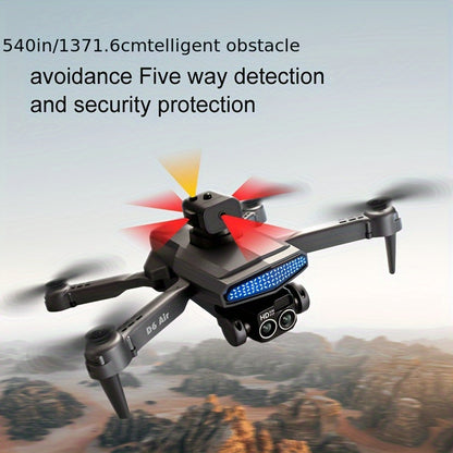 2024 Brushless Motor Drone - Foldable Quadcopter with 1080P HD Camera, Headless Mode, Altitude Hold, Speed Adjustment and LED Light - Carrying Bag