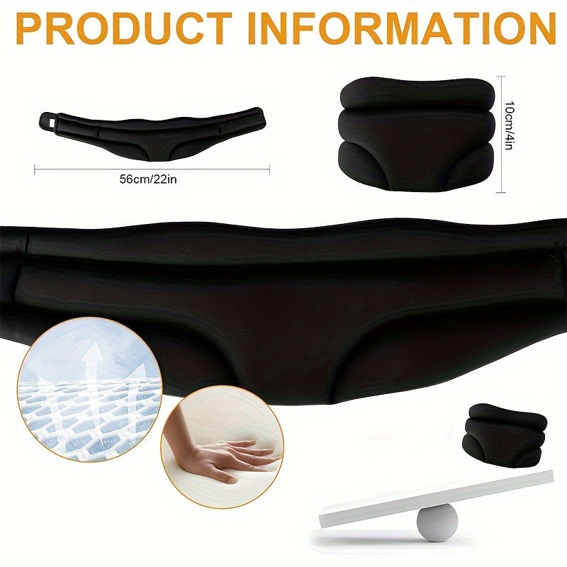 Adjustable Soft Foam Cervical Collar – Universal Neck Support Brace, Memory Foam Filling, Cotton Blend Cover, V-Shaped Chin Support, Sleep Aid for Men and Women
