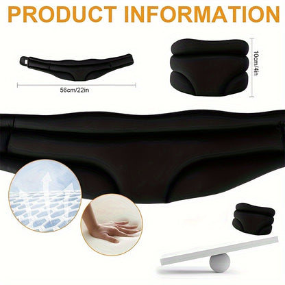 Adjustable Soft Foam Cervical Collar – Universal Neck Support Brace, Memory Foam Filling, Cotton Blend Cover, V-Shaped Chin Support, Sleep Aid for Men and Women