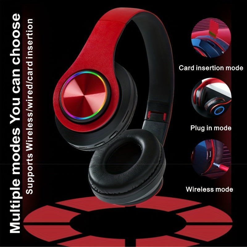 B39 Luminous Wireless Headset - Matte Finish, Fully Wrapped Ear Design, Comfortable, Crystal-Clear Sound, Long Battery Life, Easy Pairing