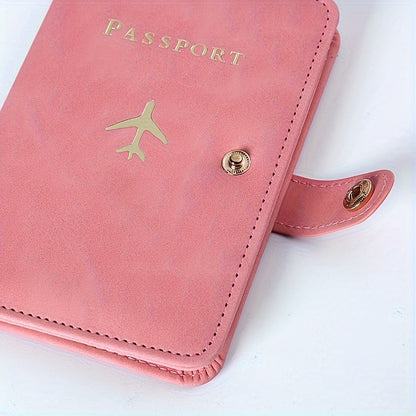 Multi-Functional Passport Protector & Document Holder - Convenient Travel Wallet with Multiple Card Slots