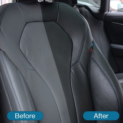 Car Interior Renewal Kit - Crystal Plating Wax for Dashboard and Plastic, Faux Leather Seat Restorer and Tire Shine Coating