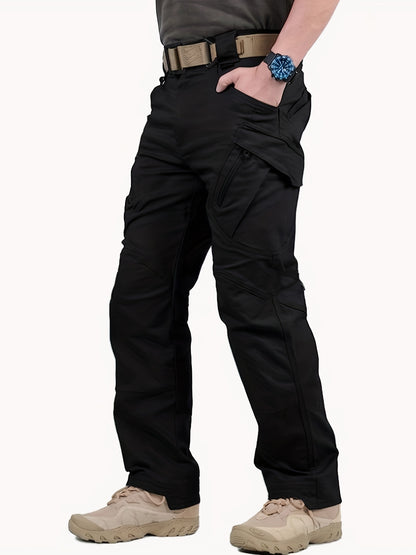 Waterproof Tactical Cargo Pants - High-Performance Hiking Pants for Outdoor Adventures - Pockets, Sweatproof, Wear-Resistant, Versatile Style