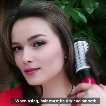Pro Styler Hot Air Comb Brush - All-in-One Hair Dryer, Curler, and Straightener for Effortless, Salon-Quality Styling with Fast Drying, Reduced Frizz, and Long-Lasting Results