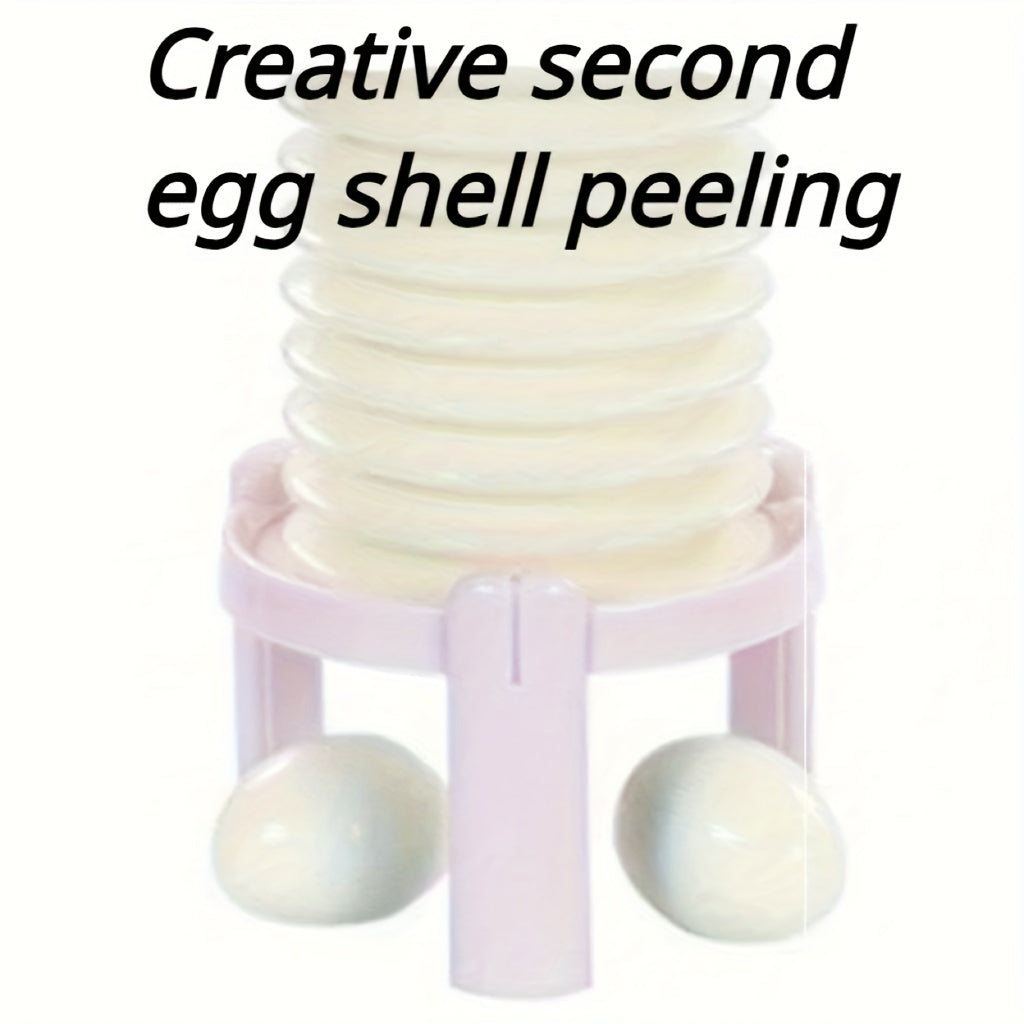 Egg Stractor – Ultimate Egg Peeler, 10x Faster & Easier for Perfectly Shelled Eggs, Kitchen Gadget
