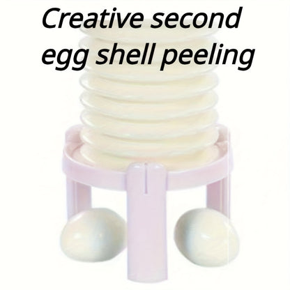 Egg Stractor – Ultimate Egg Peeler, 10x Faster & Easier for Perfectly Shelled Eggs, Kitchen Gadget