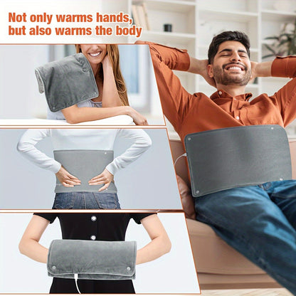 USB Heating Pad - Intelligent Thermostatic, Warms Hands, Feet, Waist, Low Voltage, Safe and Energy Saving