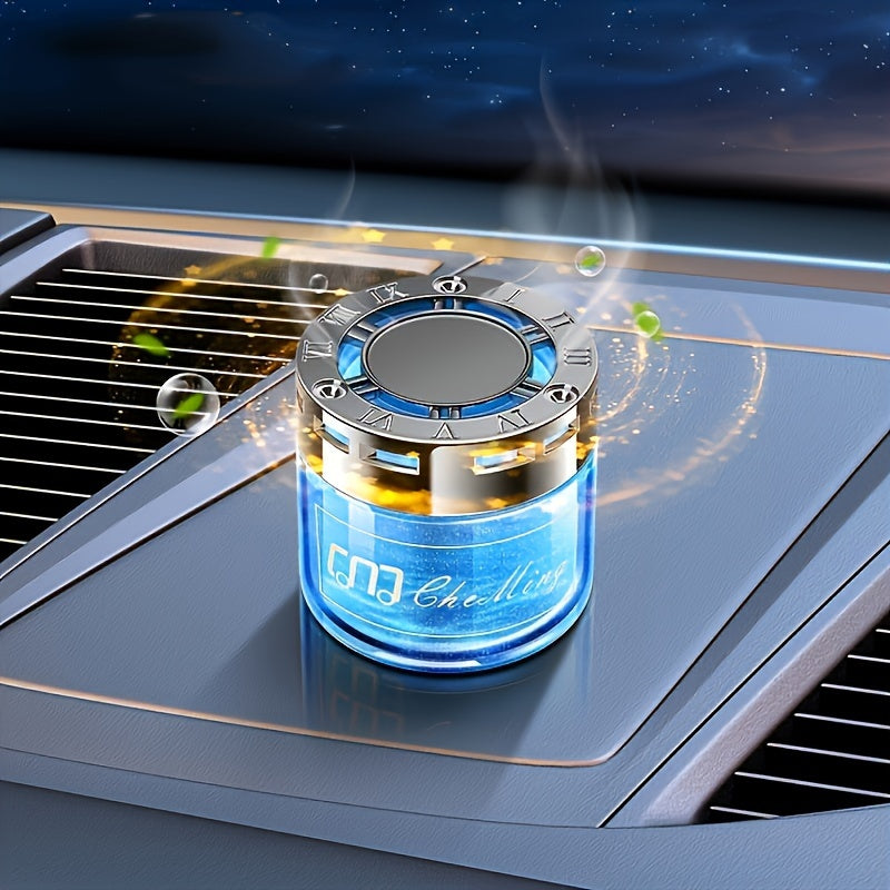 Luxurious Solid Perfume Car Air Freshener - Long-Lasting Intense Cologne Scent, Ideal for Men and Women, Eliminates Odors, Portable and Easy to Use for Vehicle Interiors