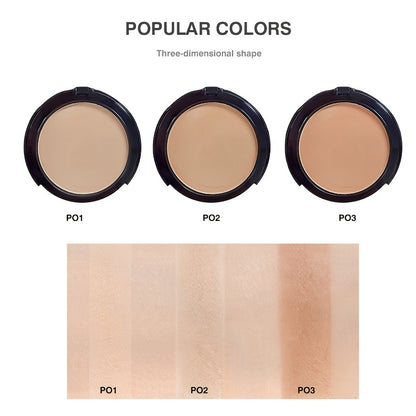 Timeless Elegance Matte Pressed Powder - Long-Lasting, Oil-Free Complexion, Buildable Coverage, Travel-Ready