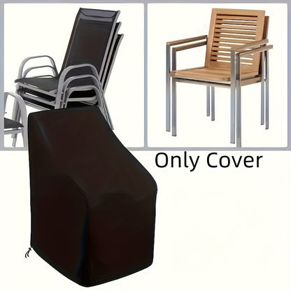 Outdoor Chair Covers – 210D Oxford Fabric, Waterproof Protector for Patio Furniture