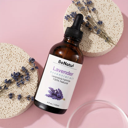 Pure Natural Lavender Essential Oil - 100% Pure and Therapeutic Grade