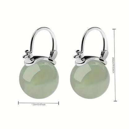 2pcs Anti-Allergy Temperament Personality Earrings with Secure Buckle
