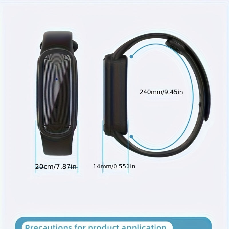 M90 Ultrasonic Mosquito Repellent Band – Electronic Outdoor Mosquito Prevention Watch
