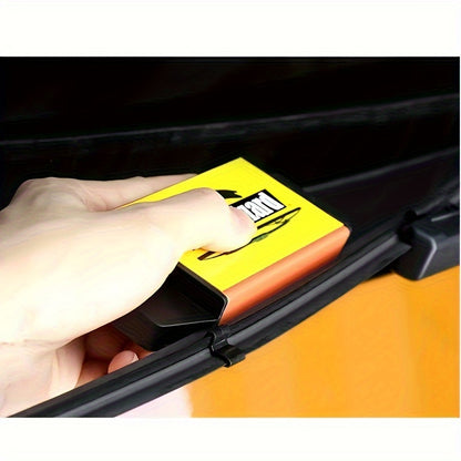Yellow Miracle Wiper Blade Renewal Brush – Universally Fit – Instantly Restores and Repairs for Clear Vision
