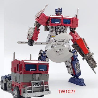 Baiwei Shockwave Transformation Toys – Sentinel Prime TW1024, Ironhide TW1026 & Bumblebee TW1025 Robot Figures TW1028/TW1030