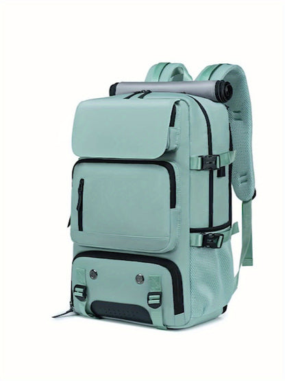 Multi-Functional Large Capacity Backpack – For Men & Women, Hiking and Camping – Outdoor Knapsack with Shoes Compartment and USB Charging Port – Ideal for Business, Laptop, College – Perfect Gifts