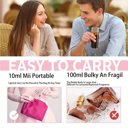 Roll-On Intimate Partner Perfume – Long-Lasting Romance Scent, Essential Oil Infused, Enhances Intimacy, For Men and Women