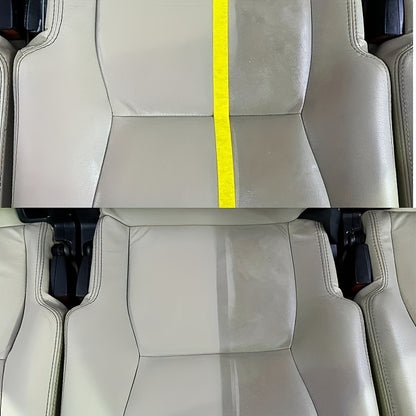 Car Interior Renewal Kit - Crystal Plating Wax for Dashboard and Plastic, Faux Leather Seat Restorer and Tire Shine Coating