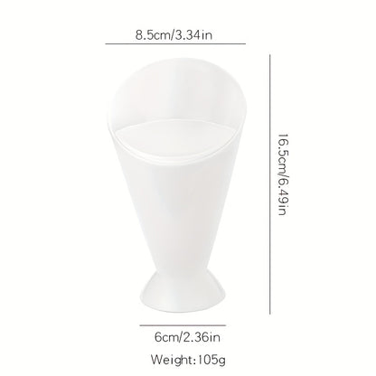 2 in 1 French Fries and Ketchup Holder - Restaurant Organizer to Keep Fries and Sauce Neatly Arranged