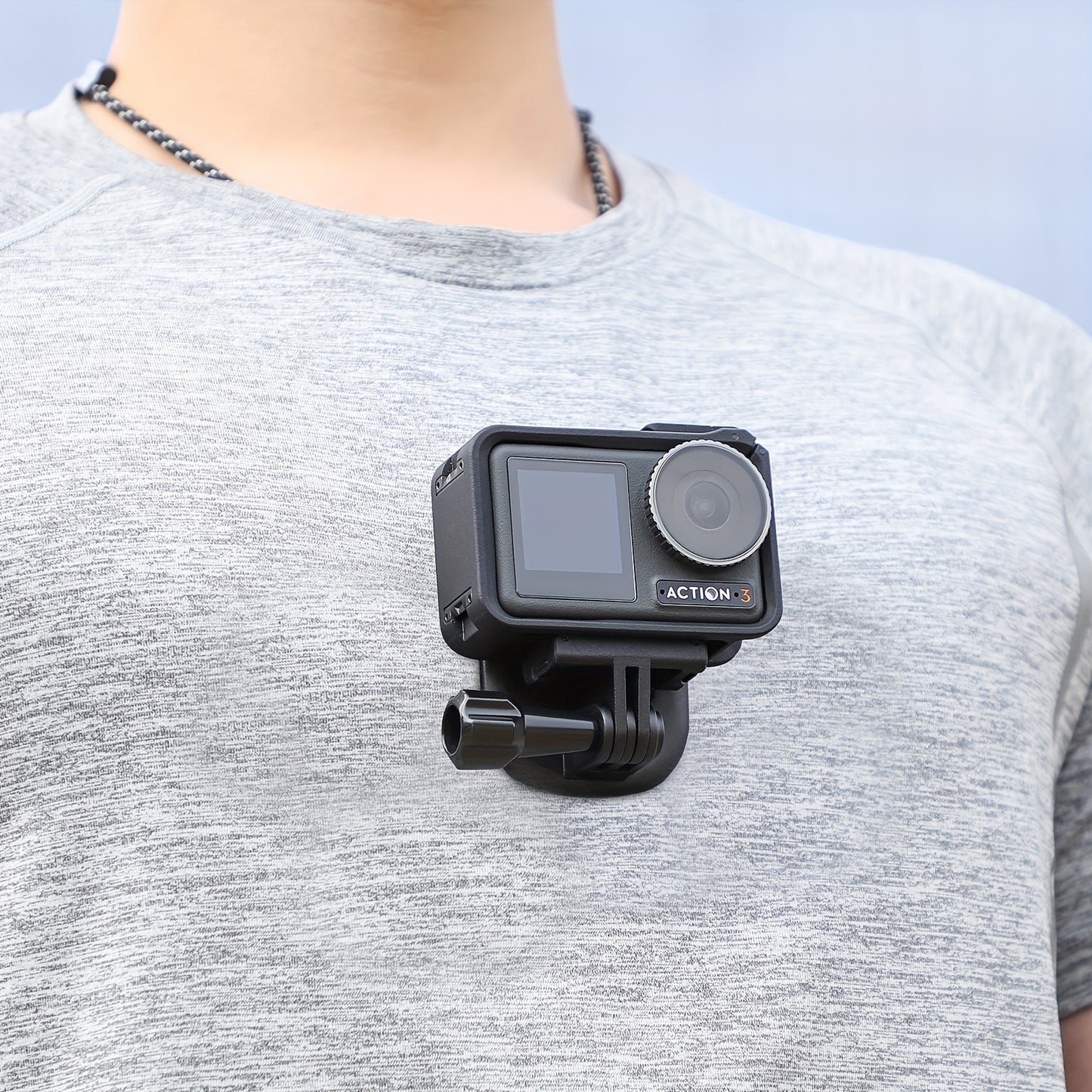 Magnetic Action Camera Mount – Accessory Kit with Quick Release Plate, Joint Mount, Compatible with GoPro Hero, GoPro Max, DJI Osmo Action, for Adventure Photography