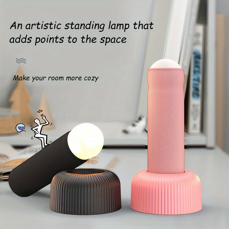 Handmade Stretchable Night Light - Creative Charging Bar for Bedroom, Bedside Ambiance Light, Desk Light - Fun Christmas and Birthday Gift