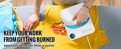 VEVOR Portable Heat Press Machine - 9x9/12x10 Inch, DIY Shirt Printing, Multifunctional Sublimation Transfer for HTV Vinyl, T-Shirt & Bag